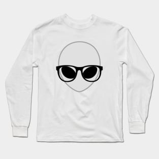 Nerd Alien, 1 Long Sleeve T-Shirt